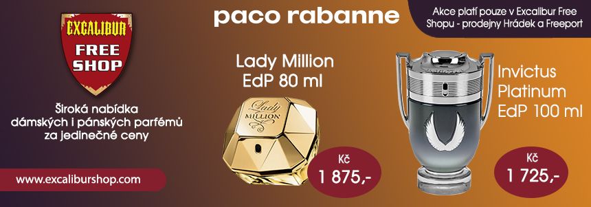 Akce - parfemy Paco Rabanne